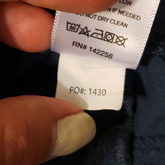 FIGS Women's Medium Petite MP Scrubs Pants color Dark Blue PO#1430 - Picture 2 of 5